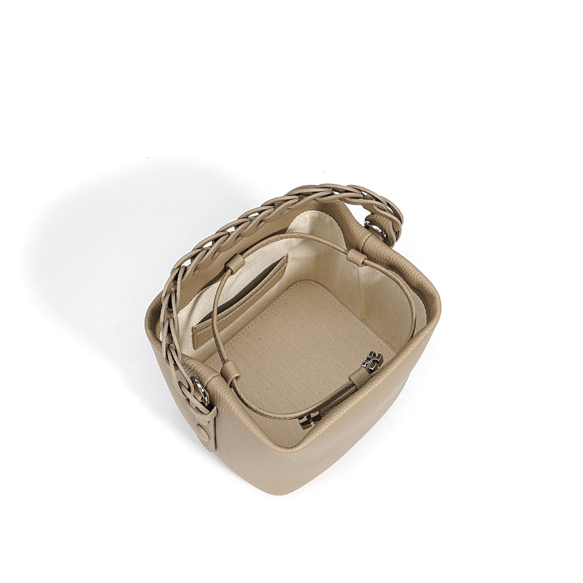 Camille Braided-handle Bag