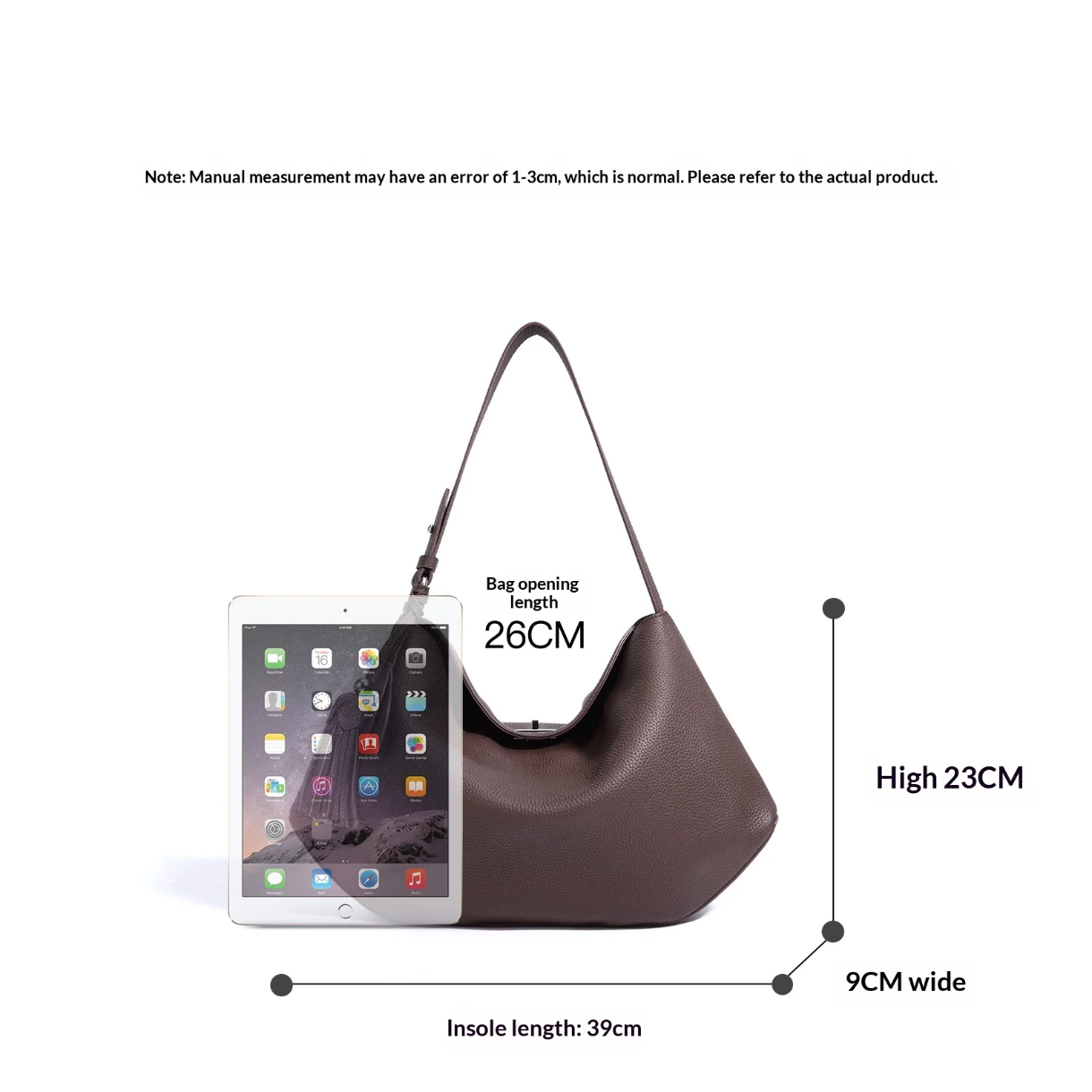 Raymond Lebeck Luxe Hobo Shoulder bag