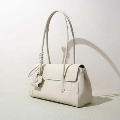 SOLENNE Genuine Leather Handbag