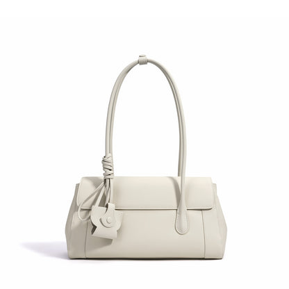 SOLENNE Genuine Leather Handbag