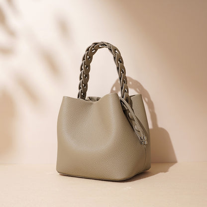 Camille Braided-handle Bag