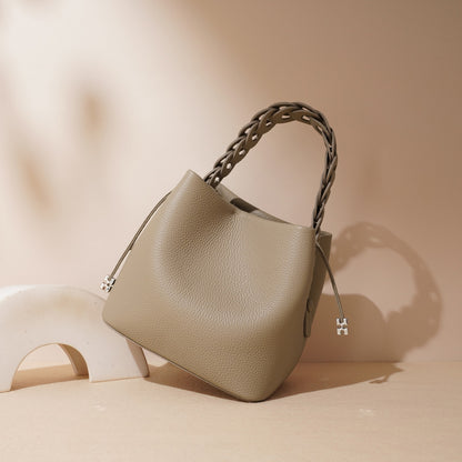 Camille Braided-handle Bag