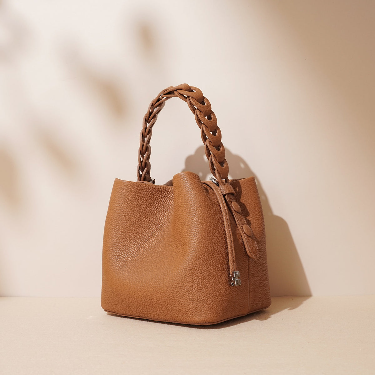 Camille Braided-handle Bag
