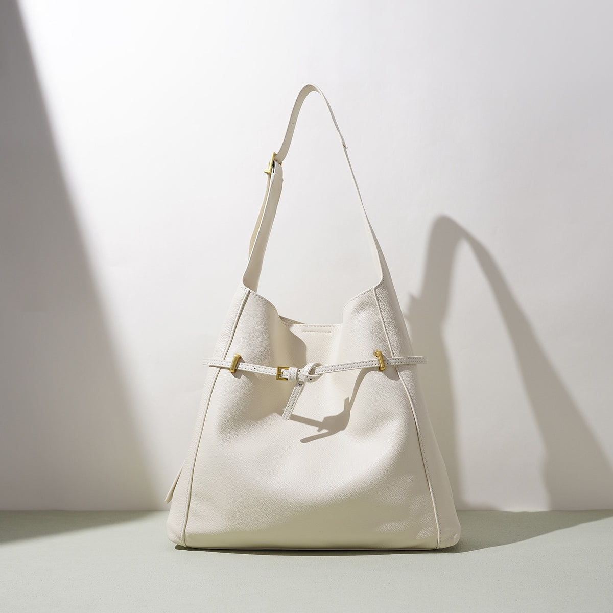 Odette Belted Hobo Bag