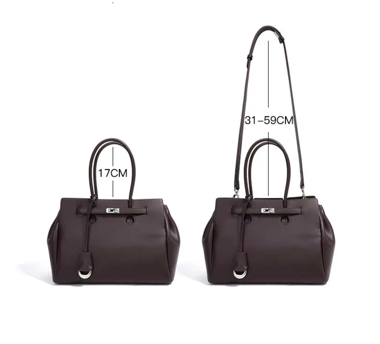 Le Sac Héritage Raymond – Luxury Genuine Leather Handbag